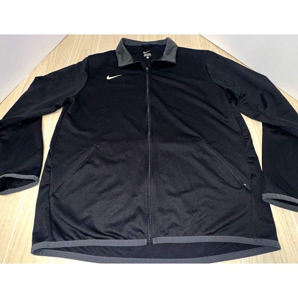 Nike Better World Men's Full-Zip Track Jacket Black L 100% Polyester